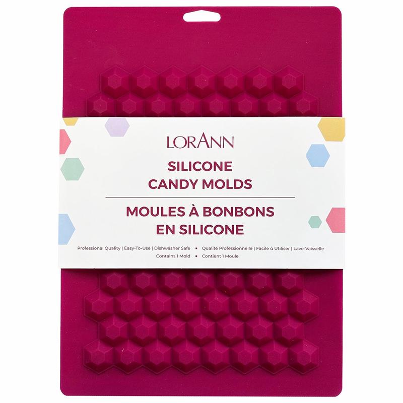 Silicone Hexagon Break-Up Candy Mold