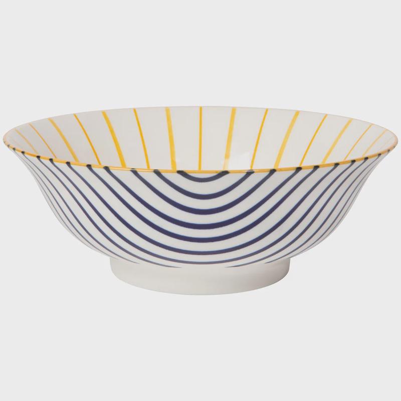 Sunburst Stamped Bowl, 8 inch
