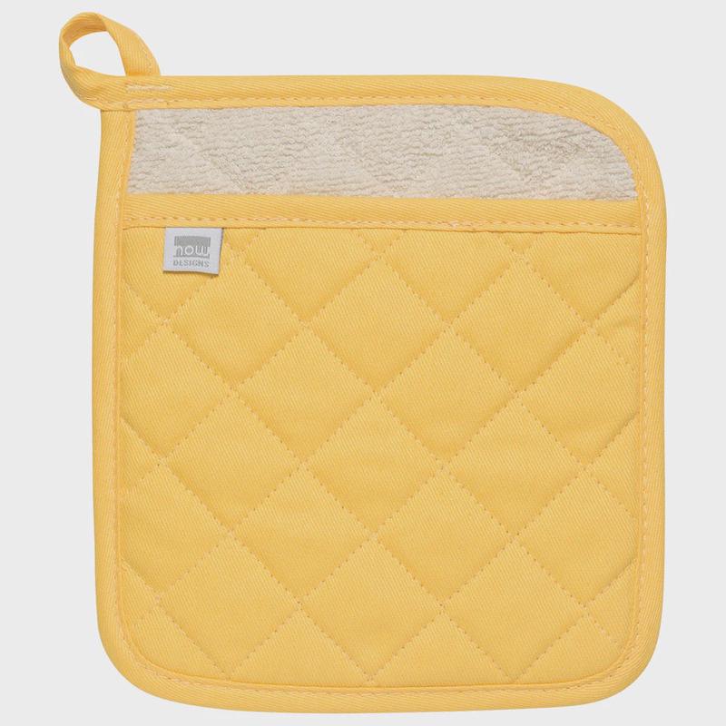 Superior Lemon Yellow Potholder