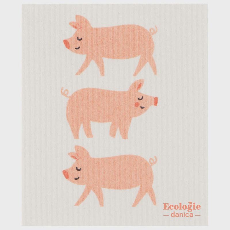 Swedish Dishcloth, Penny Pig