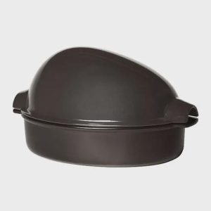 Emile Henry Charcoal Large Roaster