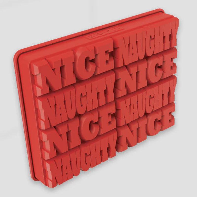 Naughty or Nice Ice Mold