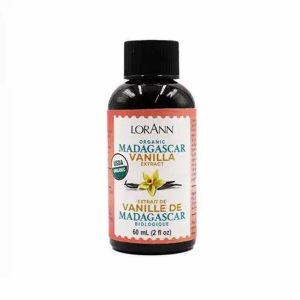Organic Madagascar Vanilla Bean Extract, 2oz