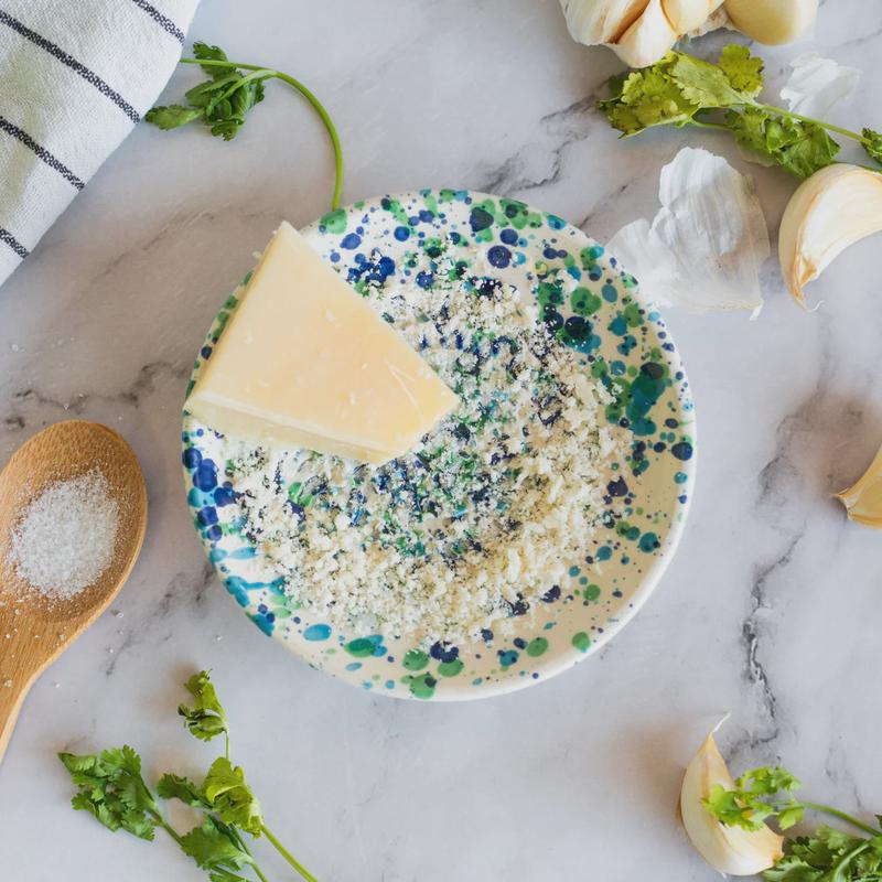 Small Coral Grater Plate