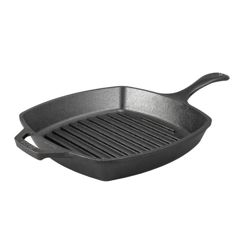 Square Cast Iron Grill Pan // 10.5"