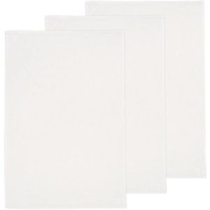 Unbleached White Bakers Floursack Dishtowels, Set of 3