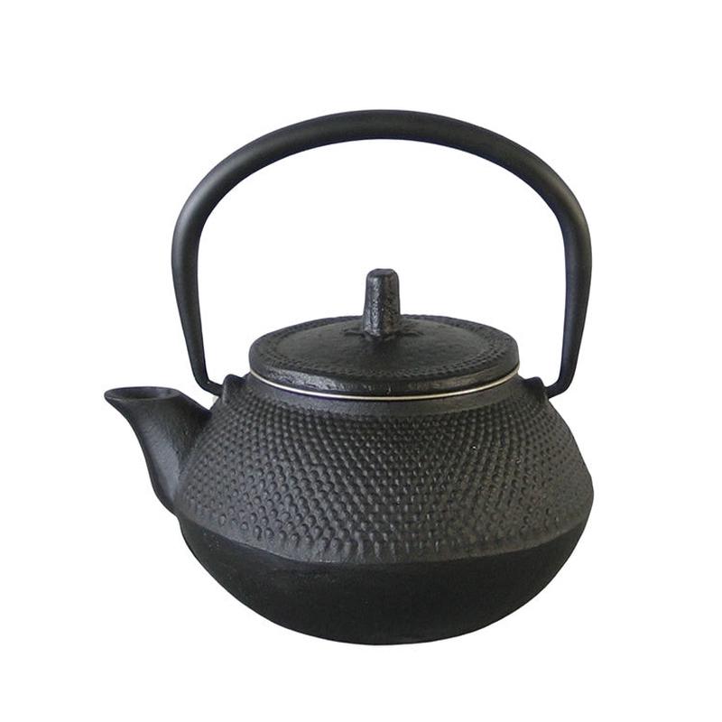 Black Cast Iron Teapot 13.5oz