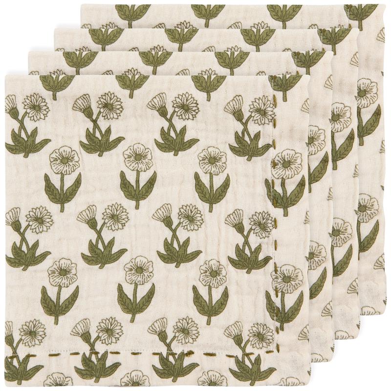 Bloom Double Weave Napkins, Set of 4