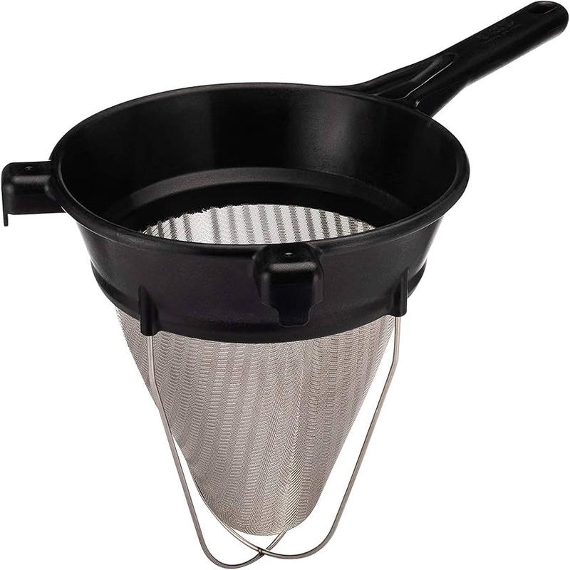 Bouillon Strainer, Exoglass 10"