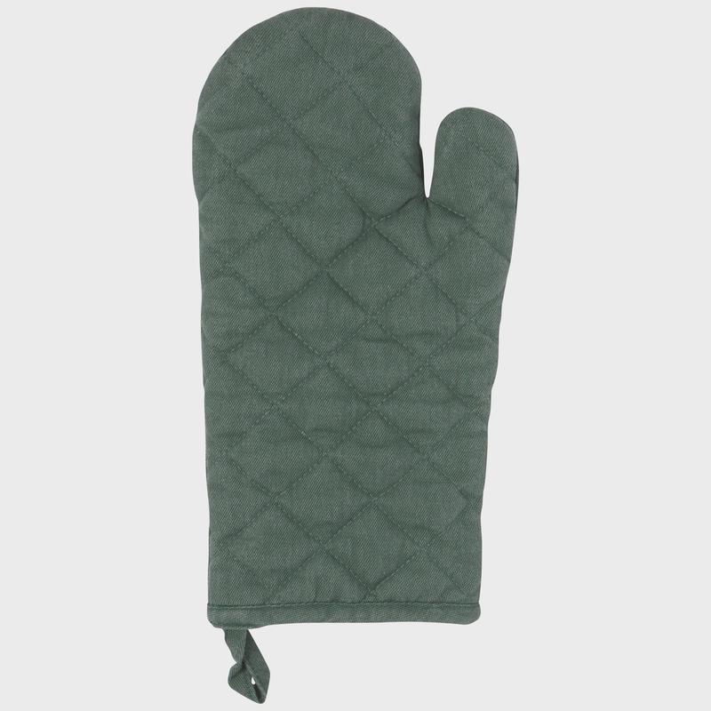 Jade Green Stonewash Oven Mitt