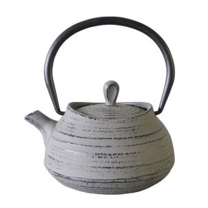 Light Grey Cast Iron Teapot 13.5oz