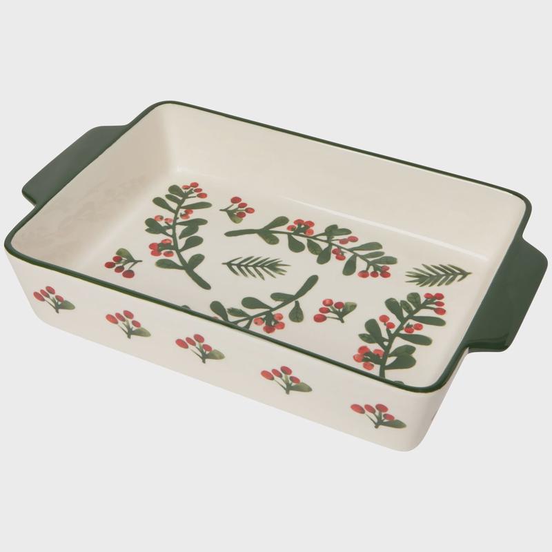 Winterberry Christmas Baking Dish