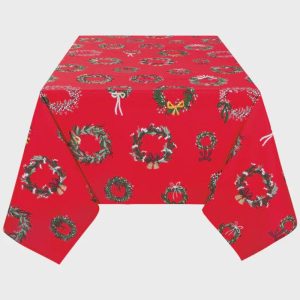 Wreaths Printed Tablecloth | 60x120