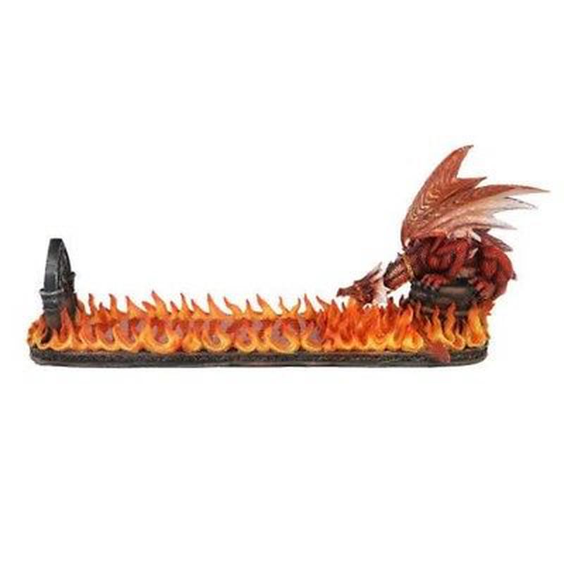 Ebros 15 Inch Fire Breathing Dragon Resin Incense Holder Statue Figurine