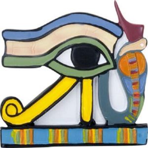 Ebros 2.75 Inch Egyptian Udjat Eye Magnet Set Of 3 Pieces Refrigerator Magnet