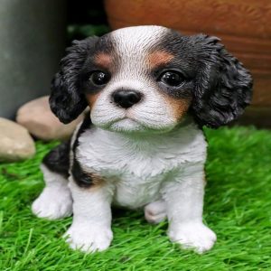 Ebros Adorable Cavalier King Charles Spaniel Dog Breed Statue 5.75"
