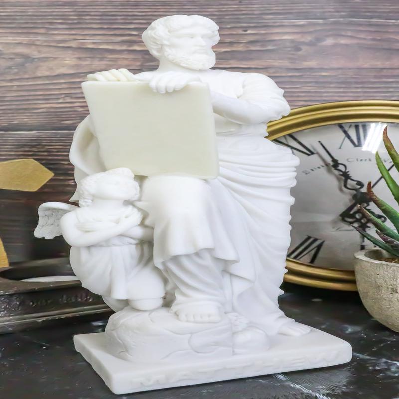 Ebros Twelve Apostles Statue 8" Tall Inspirational Figurine (Apostle Matthew)