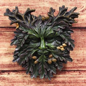 Ebros Celtic Autumn Euphoria Celtic Greenman Hanging Wall Decor Plaque 6" High