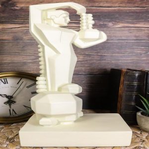 Ebros Frank Lloyd Wright Architecture Midway Gardens Statue Stability Sprite Reproduction Sculpture 14"Tall