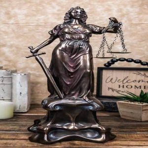 Ebros Greek Goddess Lady of Justice Statue 16"H La Justicia Themis Dike Figurine Decor