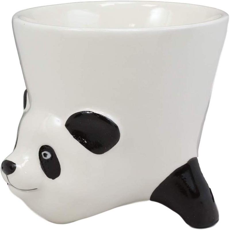 Ebros Gift Bottoms Up Acrobatic Giant Panda Coffee Mug Drink Cup 11oz Home Decor