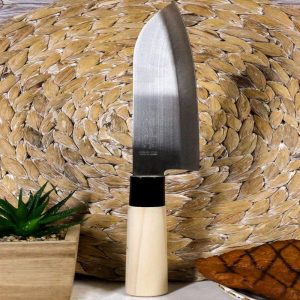 Ebros Gift Japanese Chef Sushi Multipurpose Santoku Bocho Kitchen Knife Made In Japan