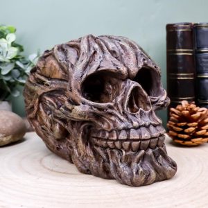 Ebros Swamp Carnage Monster With Wooden Creeping Roots Skull Decorative Figurine