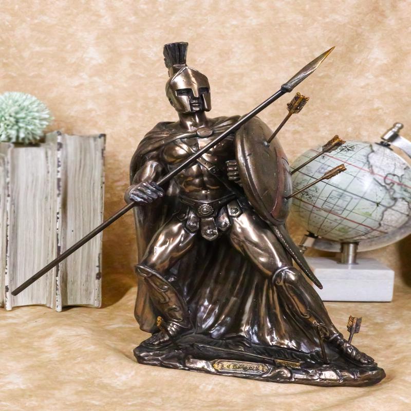 King Leonidas Of Sparta Greek Military Warrior Hoplite 300 Persian War Statue