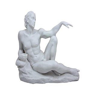 Ebros Gift Michelangelo Sistine Chapel The Creation of Man Adam Resin Figurine 9"L