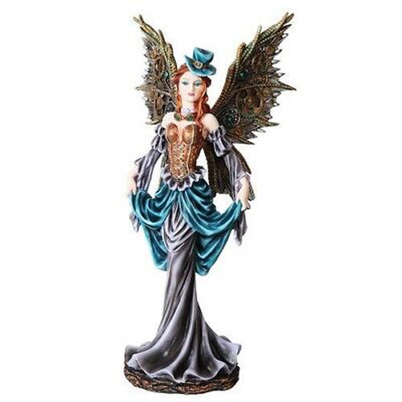 Ebros Gothic Renaissance Steampunk Fairy Lady Statue Figurine 12" Height