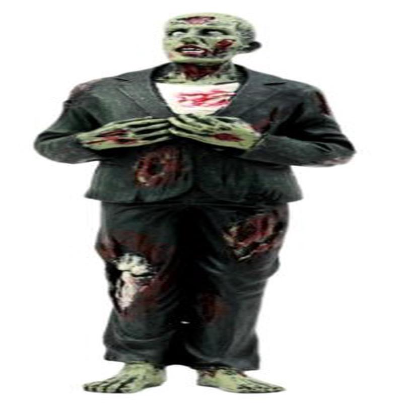 Undead Zombie Corpse Figurine 6.5" H Walker with Decaying Flesh Cadaver
