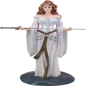 Ebros Medieval Arthurian Legend Lady of The Lake Holding Excalibur Statue 13.5 H