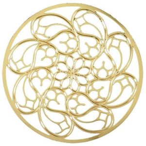 Ebros Milian Cathedral Rose Window Ornament 2.75"Diameter