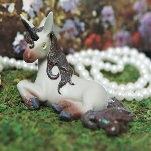 Ebros My Little Unicorn Horse Figurine in Pastel Colors (Twilight Jupitar)