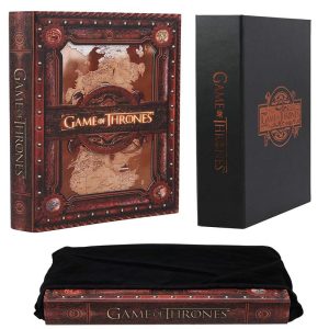 Game of Thrones Seven Kingdoms Map House Sigils Embossed Journal 5"x7" Book