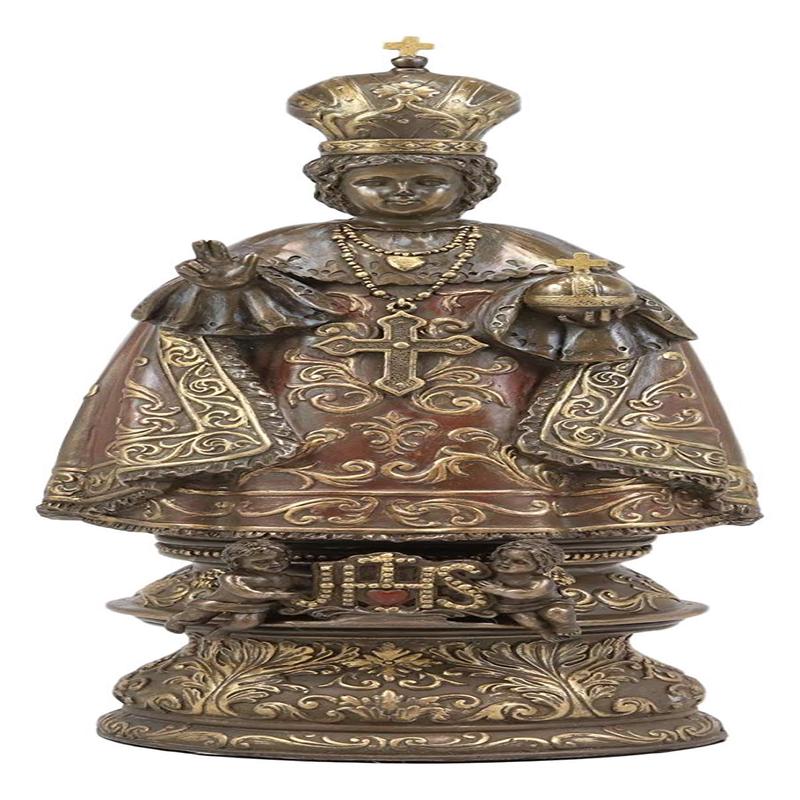 Ebros Roman Catholic Orthodox Christian Infant of Prague Statue Jesus Decor