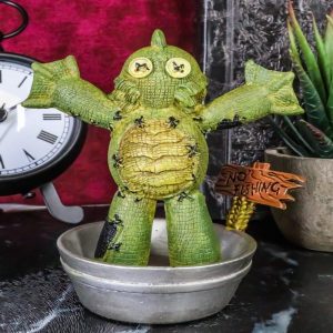 Ebros Pinheadz Monster with Voodoo Stitches Figurine 4.25"H (Gill Man Creature)