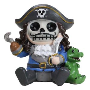Furry Bones Arrr Matey Villain Pirate Captain Hook Peter Pan Figurine Furrybones