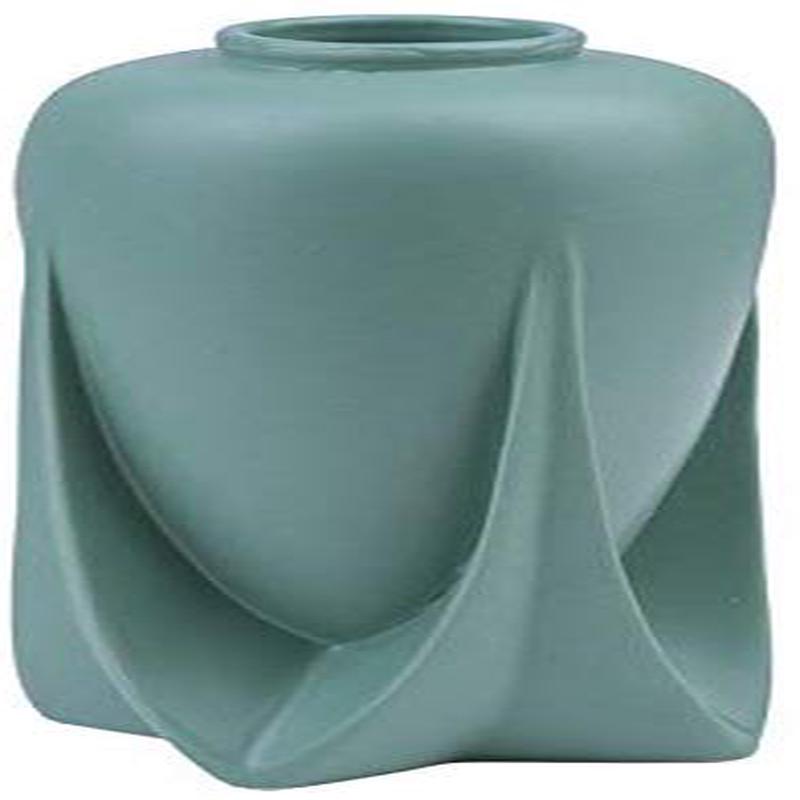 Ebros Teco Art Pottery by Frank Lloyd Wright Vase Reproduction (Rocket - Green)