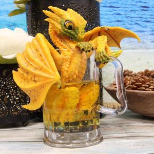 Ebros Spirit Drinks and Dragons Beer Fest Dragon Statue 7.75" Tall Fantasy