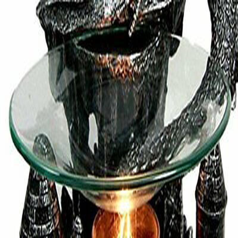 Ebros Brand Set of 2 Saucer Glash Dish Replacement Part for Electric Oil Warmers