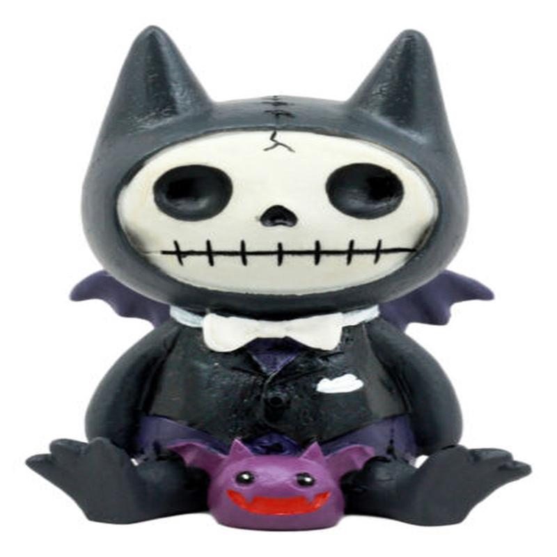 Ebros Larger Furry Bones Count Dracula Vampire Flappy Skeleton Monster Figurine