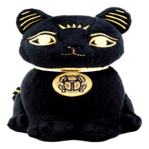 Ebros Small Egyptian Classical Deity Goddess Bastet Cat Plush Soft Ubasti Bast