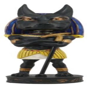 Egyptian Deity God Of Mummification Anubis Jackal Dog Bobblehead Figurine Egypt