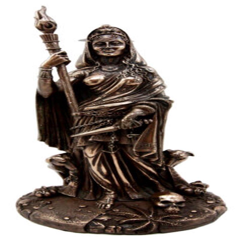 Ebros Greek Goddess Witchcraft Necromancy Hekate Hecate With She Dogs Figurine
