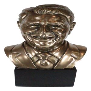 Ebros US President Ronald Reagan Bust Statue 9.25"Tall Patriotic Memorial Reaganomics