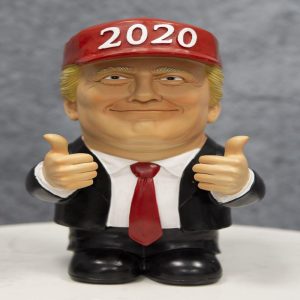 Presidential Thumbs Up USA President Donald Trump With 2020 Red Hat Statue