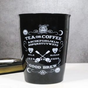 Wicca Witchcraft Ouija Board Tea Or Coffee Good Brew Ceramic Travel Mug Cup