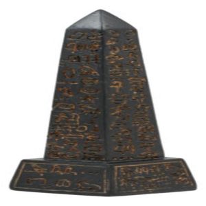 Egyptian Pillar Of God Ra Obelisk Dollhouse Miniature Statue Gods Of Egypt