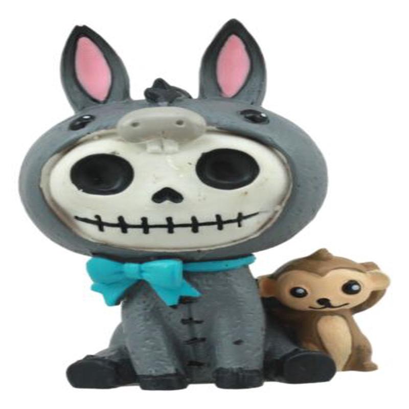 Furrybones Quixote Donkey Monkey Costume Skeleton Monster Sit Ornament Figurine